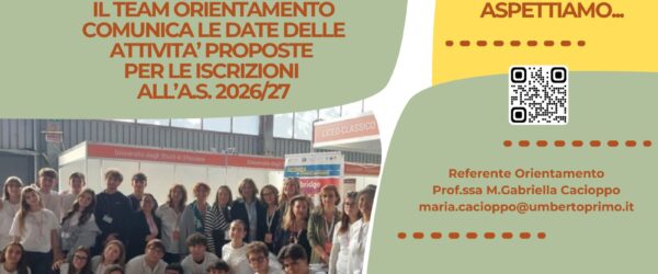 Nuova locandina Orientamento