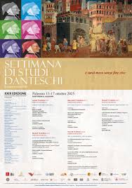 Locandina completa Settimana di Studi Danteschi 2025