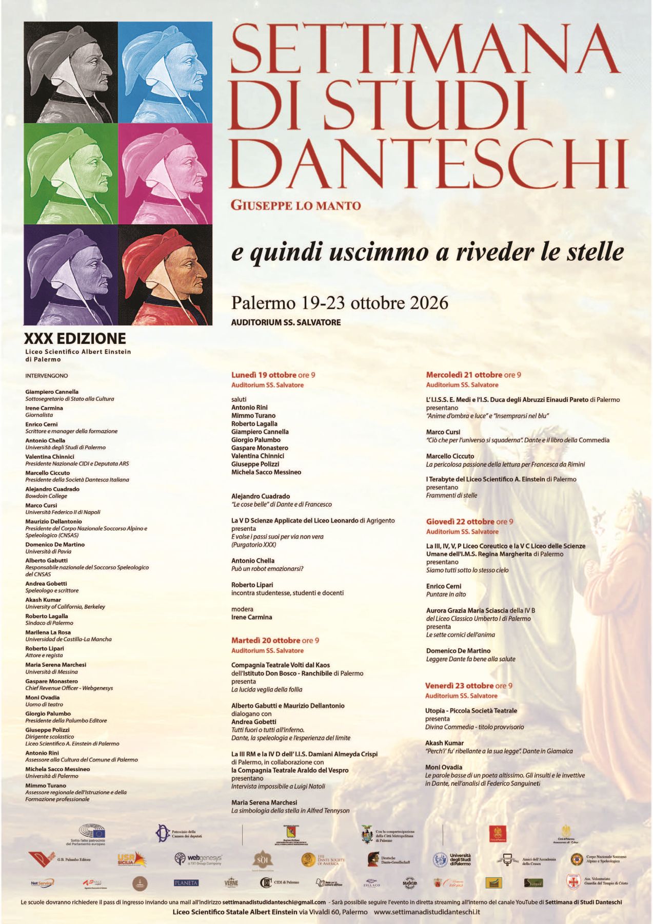 Partecipazione alla XXX Settimana di Studi Danteschi